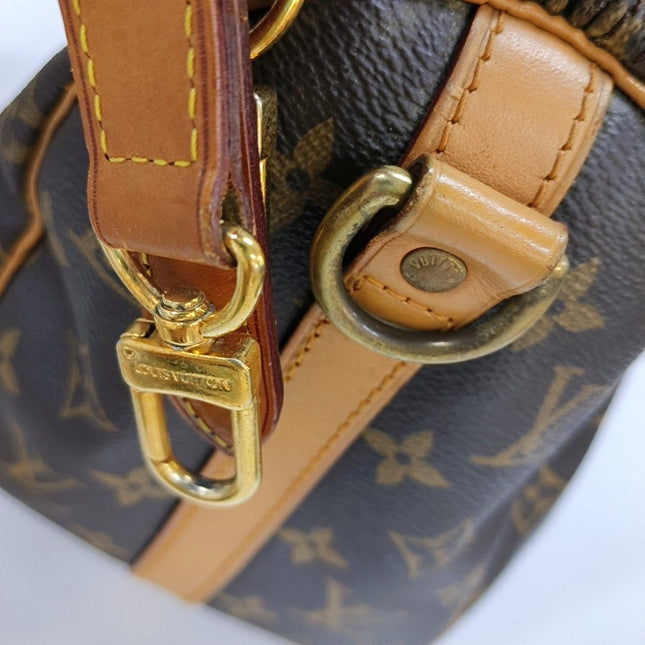 Louis Vuitton Speedy 30 Bandouliere Brown Monogram with Strap