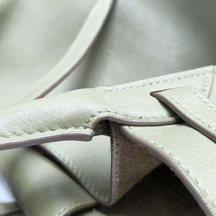Celine Big Bag Small Green Leather Belted Closure with Strap