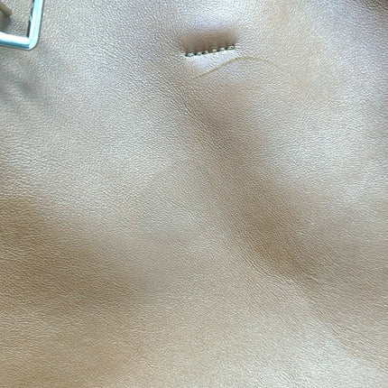 Celine Big Bag Small Tan Brown Leather Belted Closure with Strap