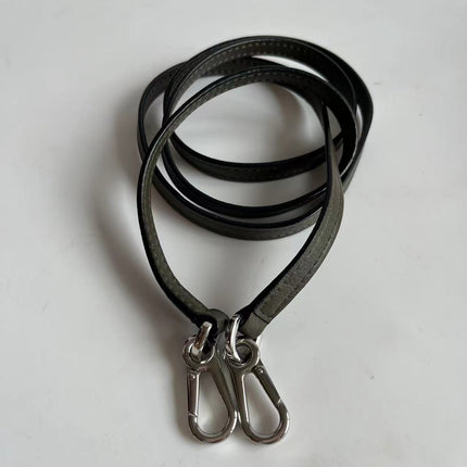 Loewe Puzzle Mini Olive Green Calfskin Leather Crossbody Bag