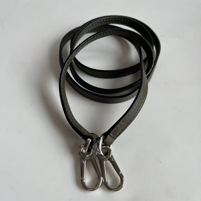 Loewe Puzzle Mini Olive Green Calfskin Leather Crossbody Bag