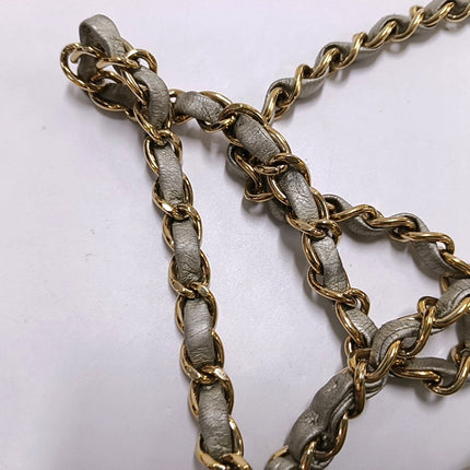 Chanel Classic Flap Medium Gold Lambskin Leather with Gold HW, 2011