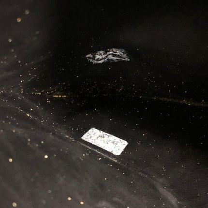 Chanel Vintage Quilted CC Briefcase Black Lambskin Leather Gold Hardware