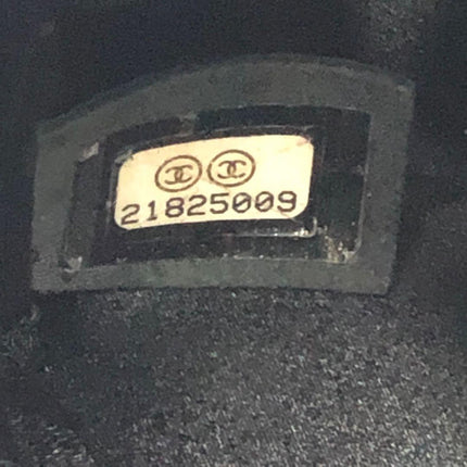 Chanel Classic Flap Mini Black Silk Satin Gold Hardware 2015-2016