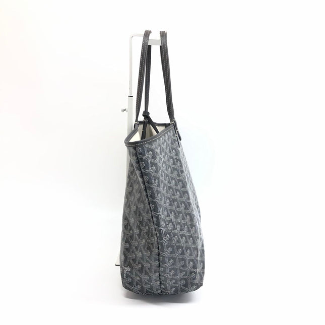 Goyard Saint Louis PM Tote Medium Grey Goyardine Canvas 2019