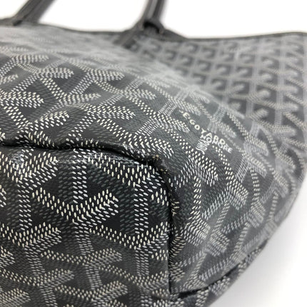 Goyard Saint Louis PM Tote Medium Grey Goyardine Canvas 2019