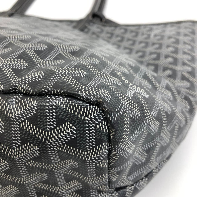 Goyard Saint Louis PM Tote Medium Grey Goyardine Canvas 2019