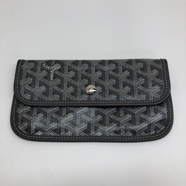 Goyard Saint Louis PM Tote Medium Grey Goyardine Canvas 2019