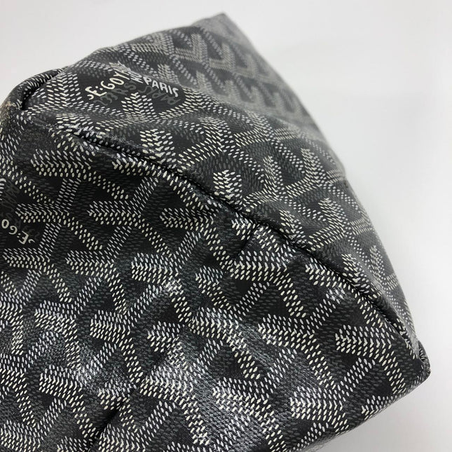 Goyard Saint Louis PM Tote Medium Grey Goyardine Canvas 2019