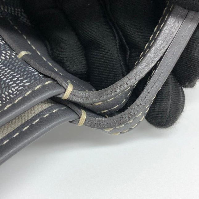 Goyard Saint Louis PM Tote Medium Grey Goyardine Canvas 2019