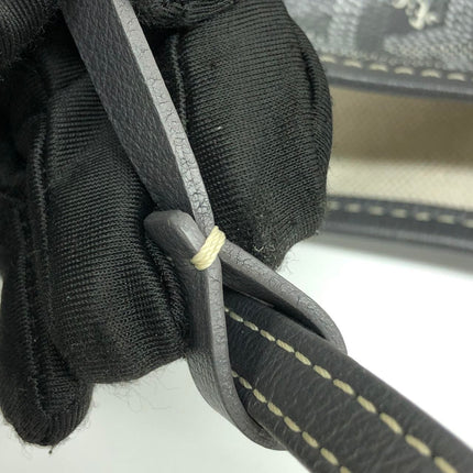 Goyard Saint Louis PM Tote Medium Grey Goyardine Canvas 2019