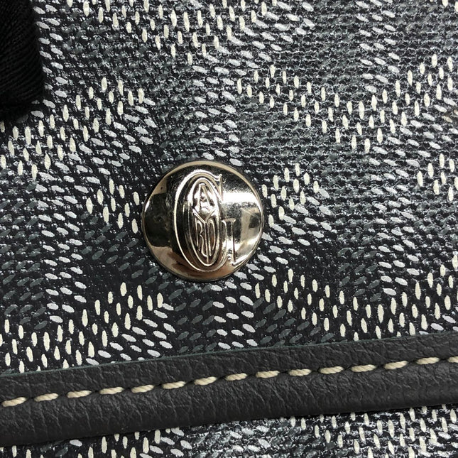 Goyard Saint Louis PM Tote Medium Grey Goyardine Canvas 2019