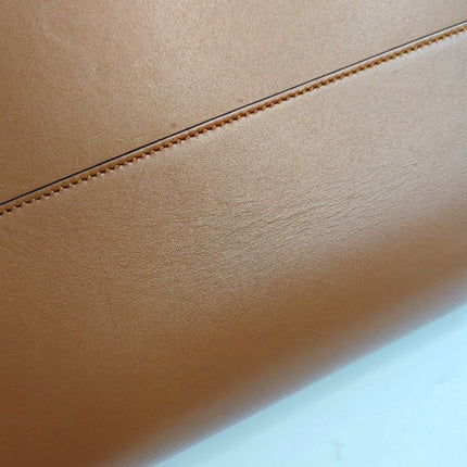 YSL Manhatten Shoulder Bag Brown Shoulder