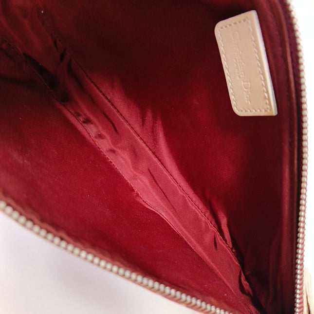 Dior Saddle Mini Classic Red Oblique Monogram Clutch Bag