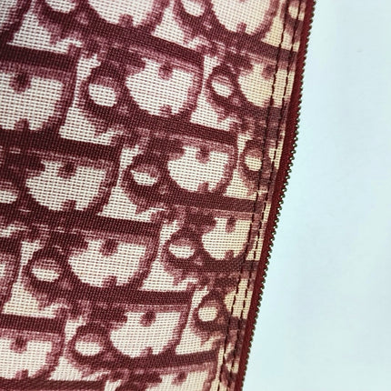 Dior Saddle Mini Classic Red Oblique Monogram Clutch Bag