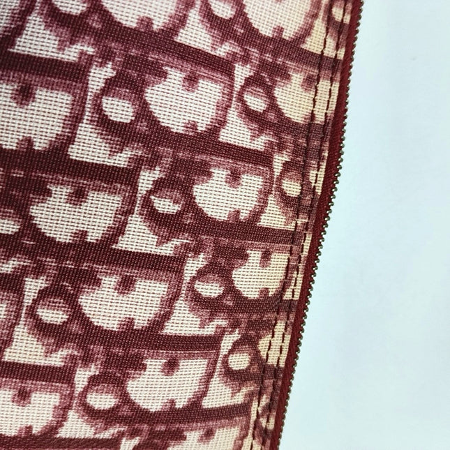 Dior Saddle Mini Classic Red Oblique Monogram Clutch Bag