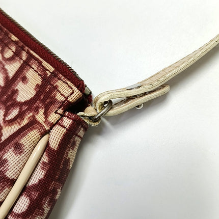 Dior Saddle Mini Classic Red Oblique Monogram Clutch Bag