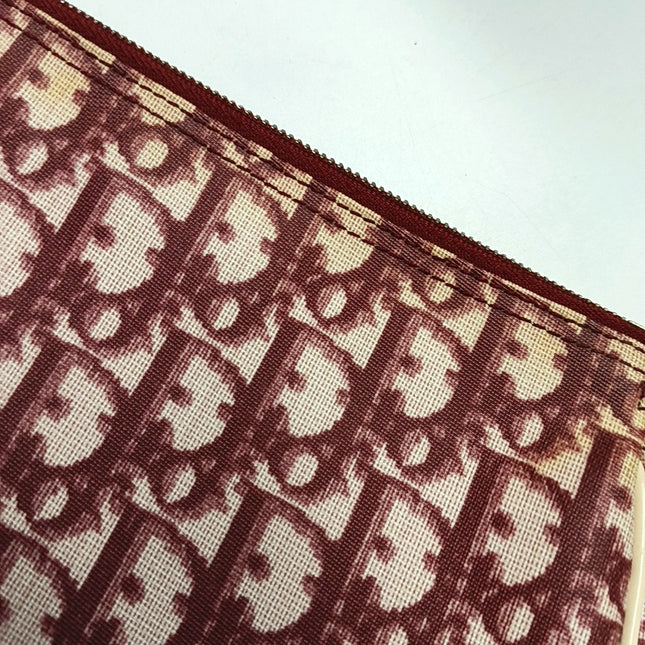 Dior Saddle Mini Classic Red Oblique Monogram Clutch Bag