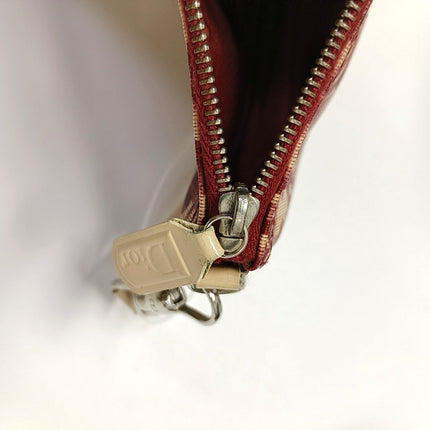 Dior Saddle Mini Classic Red Oblique Monogram Clutch Bag