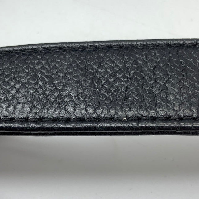 Chanel PST Petite Shopping Tote Black Caviar Leather Gold Hardware 2012