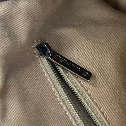 Chanel Brown Diamond Stitch Tote Calfskin Leather Zipper Bowler 2005-2006