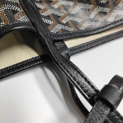 Goyard Saint Louis GM Tote Large Black 2019 With Prints