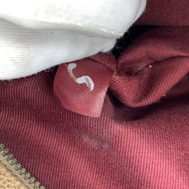 Chanel Shiva Flap Bag Jumbo Brown Quilted Shiny Caviar Leather Gold Hardware