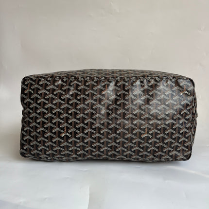 Goyard Saint Louis GM Tote Large Black Goyardine Canvas 2019