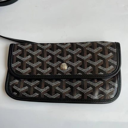 Goyard Saint Louis GM Tote Large Black Goyardine Canvas 2019