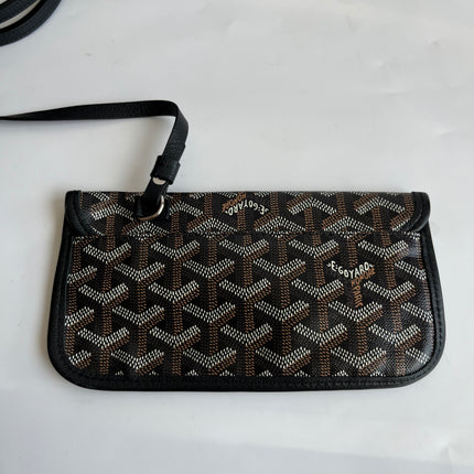 Goyard Saint Louis GM Tote Large Black Goyardine Canvas 2019