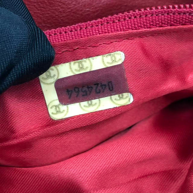 Chanel Vintage Black Fabric Flap Bag with Woven Gold Chain Strap