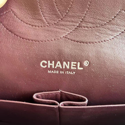 Chanel Classic Flap Jumbo Black Caviar Leather Double Flap Silver Hardware 2011