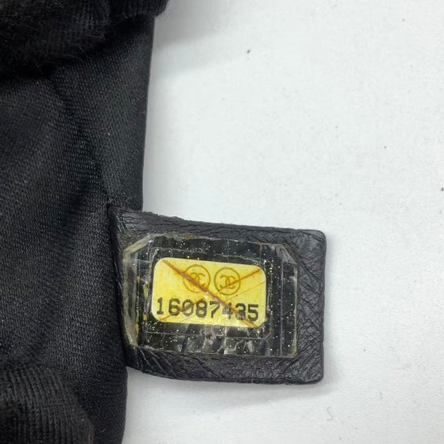 Chanel PST Petite Shopping Tote Black Caviar Leather Gold Hardware 2012