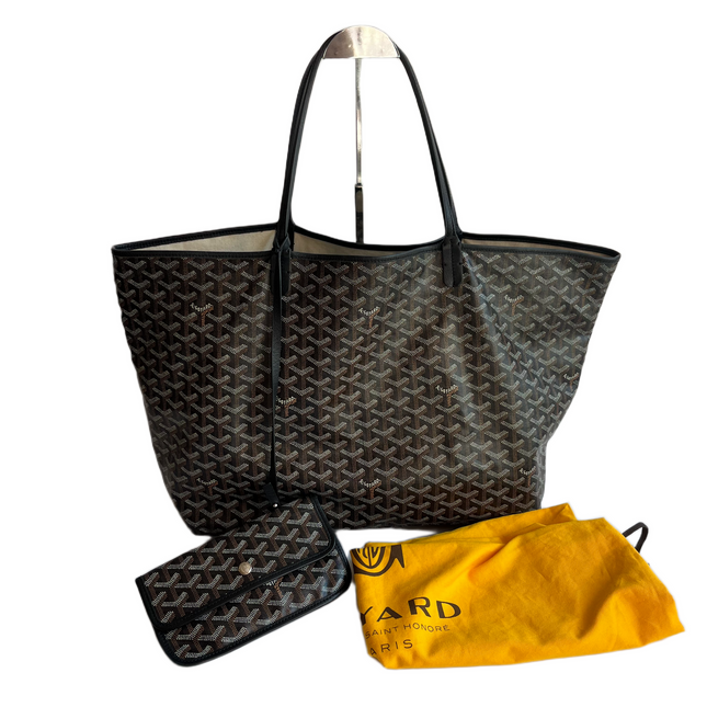 Goyard Saint Louis GM Tote Large Black 2018-Luxbags