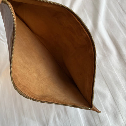 Bottega Veneta Cabat PM Intreccio Leather Tote Bag Chocolate Brown 32cm