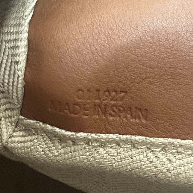 Loewe Puzzle Small Black White Brown Stripes Crossbody Bag 2019