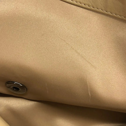 Chanel Glitter Flap Bag Medium Gold Glitter Sequins and Fabric