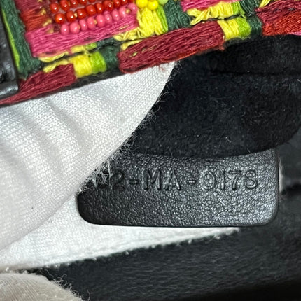 Dior Saddle Mini Multicolor Beaded Tassel Shoulder Bag 2018