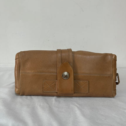 Dior Flight Medium Tan Brown Calfskin Leather Shoulder Bag