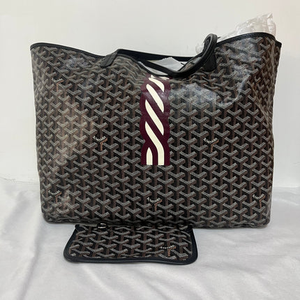 Goyard Saint Louis GM Tote Large Black 2019 With Prints