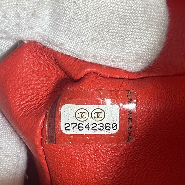 Chanel Classic Flap Mini 2019 Red Lambskin Leather Gold Hardware