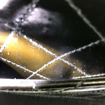 Chanel Vintage Kelly Style Mini Black Patent Leather Shoulder Bag Diamond Stitch