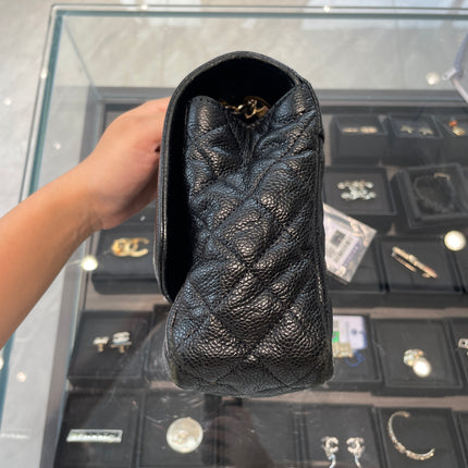 Chanel Paris Limited Medium Black Caviar Leather Gold Hardware 2015-16