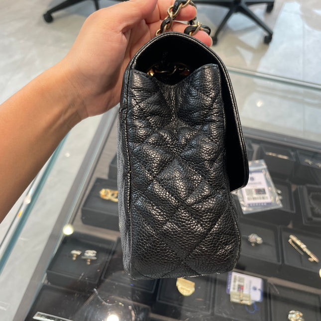 Chanel Paris Limited Medium Black Caviar Leather Gold Hardware 2015-16