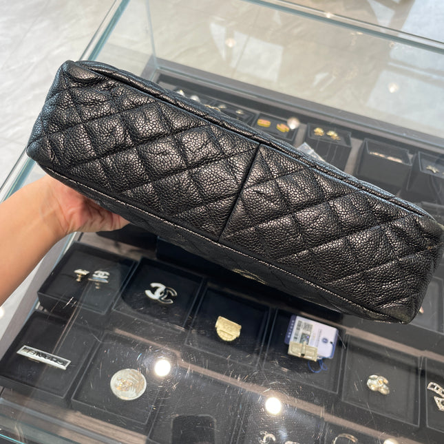Chanel Paris Limited Medium Black Caviar Leather Gold Hardware 2015-16