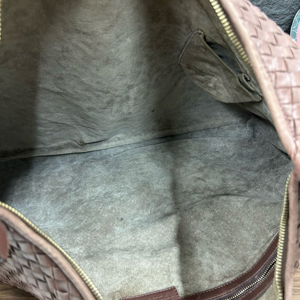 Bottega Veneta Veneta Hobo Maxi Dark Brown Lambskin Leather 52cm