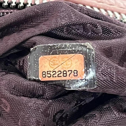 CHANEL Calfskin Leather Tassel Small Pink Bowler Bag