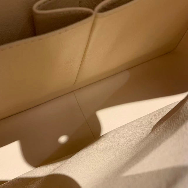 Chanel Classic Flap Jumbo 2014 Beige Caviar Leather Double Flap Silver Hardware