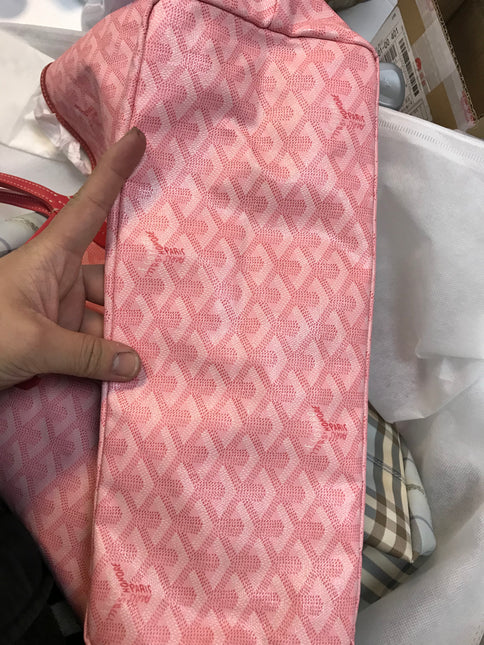 Goyard Saint Louis PM Tote Medium Pink 2018