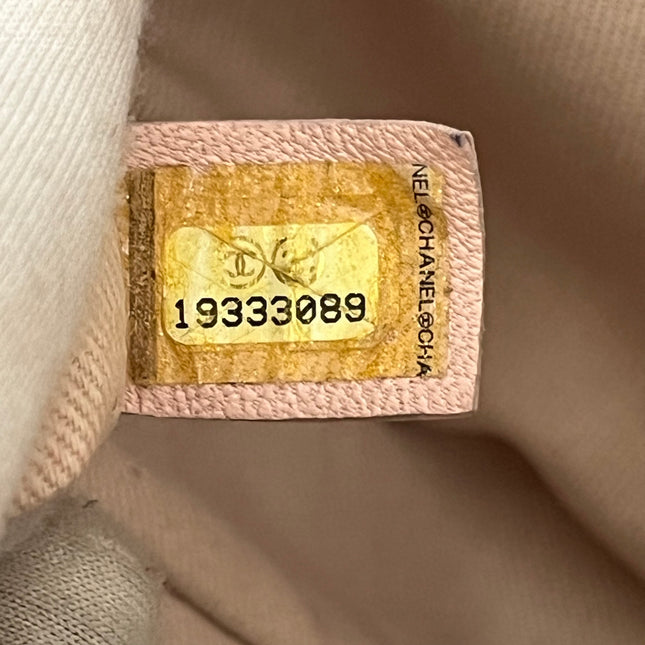 Chanel Jumbo Quilted Multicolor Patchwork Jersey Flap Bag